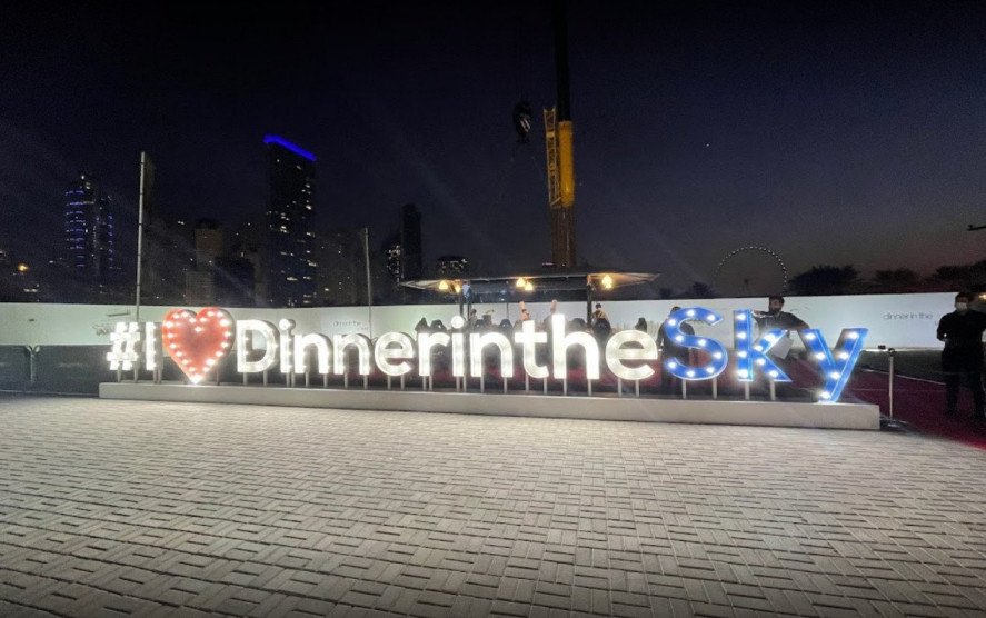 Dinner in the Sky Dubai Dining in the Sky Experience in the UAE